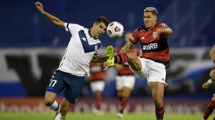 Flamengo e Vélez Sarsfield se enfrentaram há pouco mais de um mês (Foto: Getty Images)