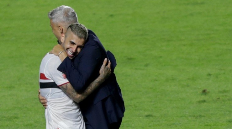 Liziero evoluiu demais com Crespo no comando - Foto: Marcello Zambrana/AGIF.