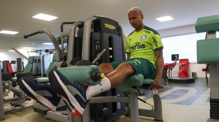 Deyverson vem treinando no Verdão - Foto: Cesar Greco/Flickr Oficial do Palmeiras/Divulgação.