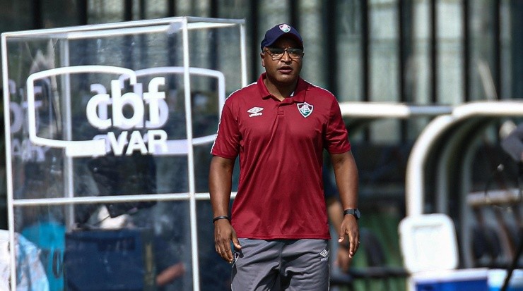 Flu de Roger segue invicto no Brasileirão (FOTO: LUCAS MERÇON / FLUMINENSE F.C. / DIVULGAÇÃO)