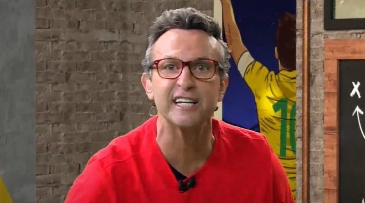 Neto detonou preleção de Sylvinho. Foto: Divulgação/ Bandeirantes