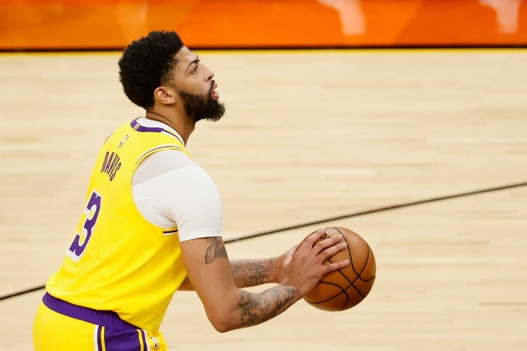 Anthony do Davis dos Lakers. (Foto: Getty Images)