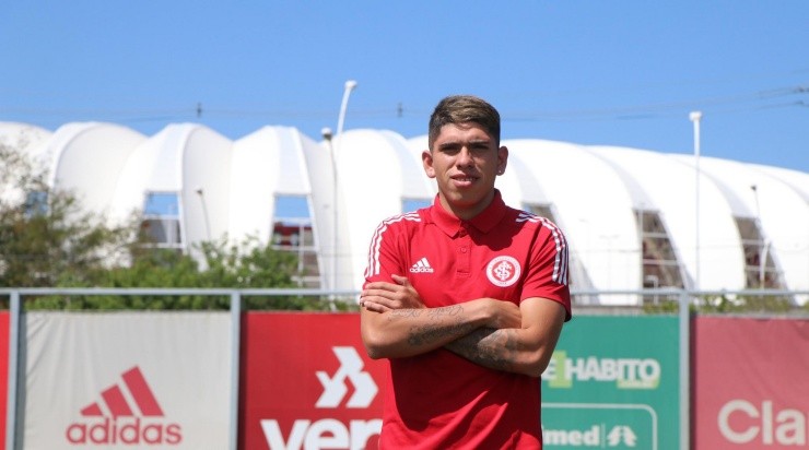 Palácios defenderá o Chile na Copa América. Foto: Ricardo Duarte/ Internacional