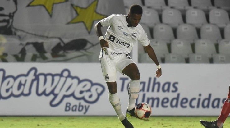 Renyer: pode deixar o Peixe (Foto: Ivan Storti/Santos FC/Divulgação)