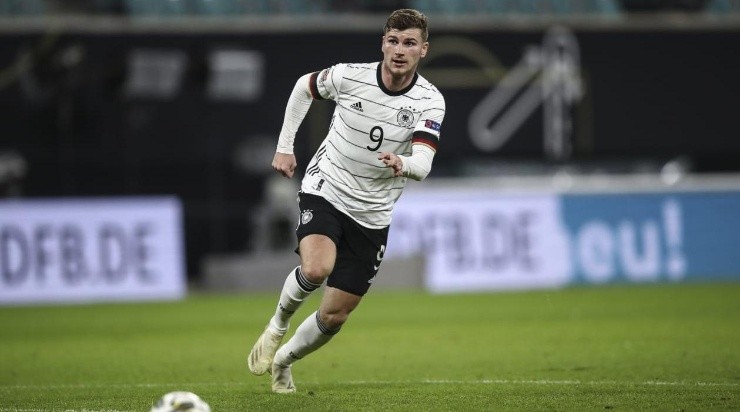 Werner: na mira do Real Madrid (Foto: Getty Images/Alemanha/Maja Hitij)