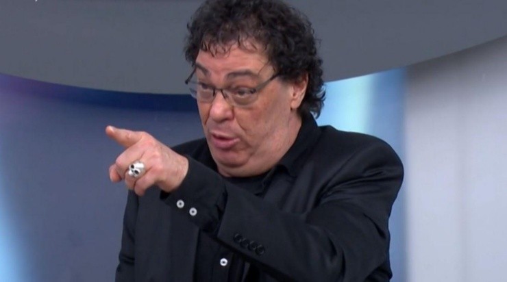 Casagrande deixou clara sua opinião sobre o futuro de Abel - Foto: Reprodução/SporTV.