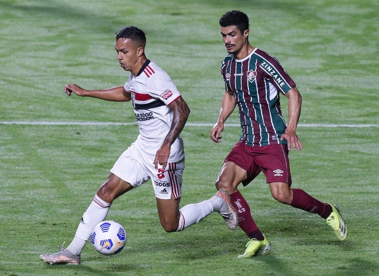 Igor Vinícius em campo contra o Fluminense. (Foto: Getty Images)