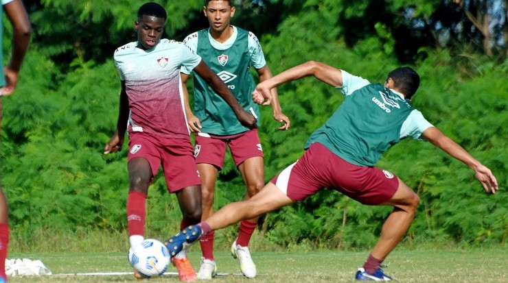 Metinho: destaque na base (FOTO DE MAILSON SANTANA/FLUMINENSE F.C./DIVULGAÇÃO)