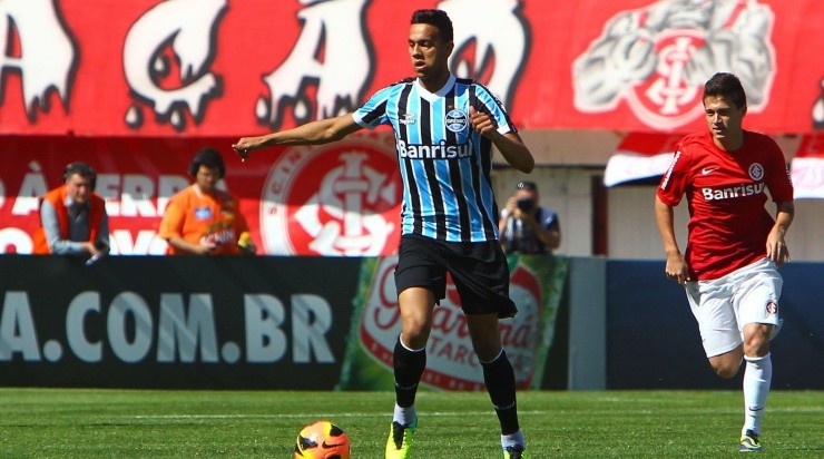 Souza: guarda boas lembranças do Tricolor (Foto: Lucas Uebel/Flickr Oficial do Grêmio/Divulgação) Souza: guarda boas lembranças do Tricolor (Foto: Lucas Uebel/Flickr Oficial do Grêmio/Divulgação)