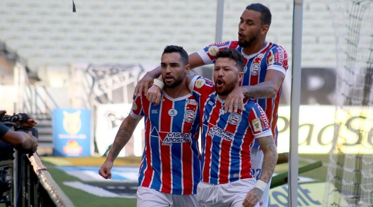 Gilberto: em alta na temporada (Foto: Rafael Machaddo/EC Bahia/Divulgação)