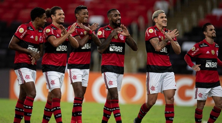 Na despedida de Gerson, Fla venceu o Fortaleza (Foto: Jorge Rodrigues/AGIF)