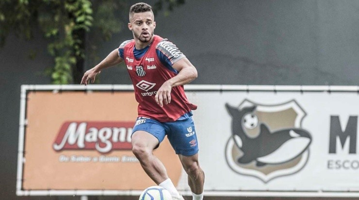 Venuto: em alta com Diniz (Foto: Ivan Storti/Santos FC/Divulgação)