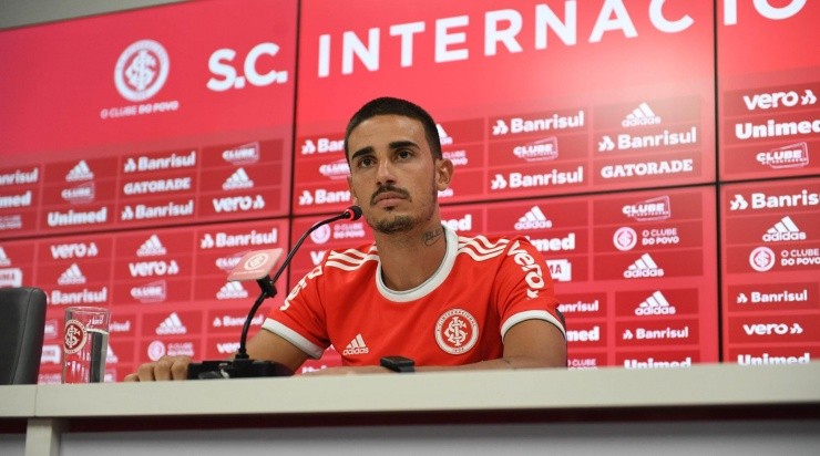 Thiago Galhardo: envolvido em especulações (Foto: Ricardo Duarte/Inter/Divulgação)