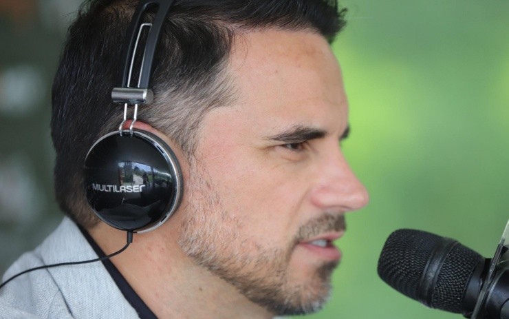 Caetano: em defesa do goleiro titular (Foto: Pedro Souza / Agência Galo / Atlético / Divulgação)