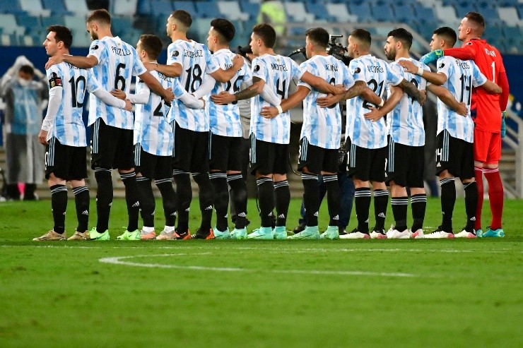 Seleção argentina na Copa américa. (Foto: Getty Images)