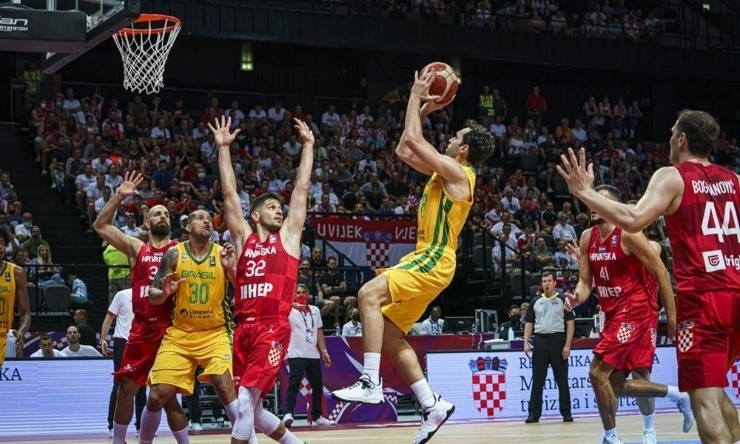 Basquete Brasil Disputa Vaga Na Final Do Pre Olimpico De Basquete Neste Sabado Bolavip Brasil