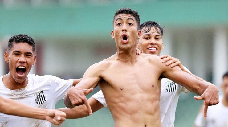 Bruno brilhou na base do Peixe. (Foto: Pedro Ernesto Guerra Azevedo/Santos FC)