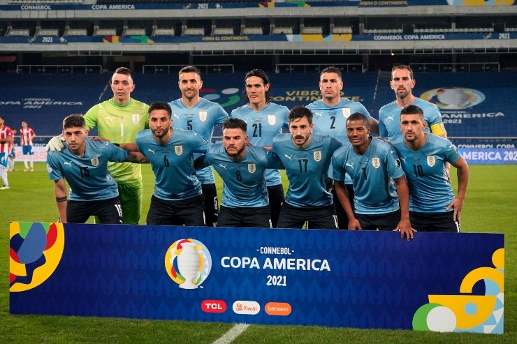 Seleção uruguaia na Copa América. (foto: Getty Images) Seleção uruguaia na Copa América. (foto: Getty Images)