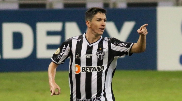Nacho recebe um dos maiores salários do Galo. (Foto: Fernando Moreno/AGIF)