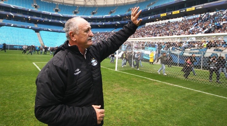 Experiente treinador já acumula três passagens pelo Tricolor (Foto: Lucas Uebel/Grêmio/Divulgação) Experiente treinador já acumula três passagens pelo Tricolor (Foto: Lucas Uebel/Grêmio/Divulgação)