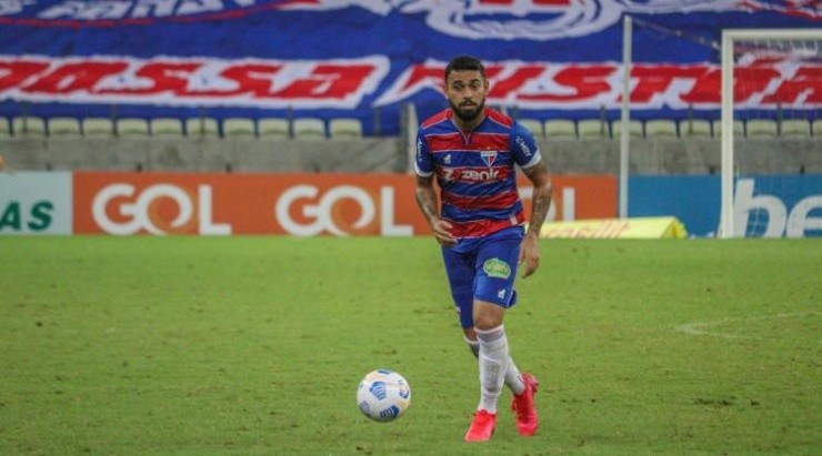 Felipe renovou até 2023 com o Fortaleza. Foto: Bruno Oliveira