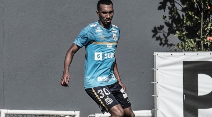 Lucas Braga: alvo colorado no mercado (Foto: Ivan Storti/Santos FC/Divulgação)