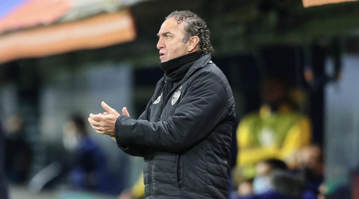 Em coletiva, Cuca já havia indicado a possibilidade de preservar jogadores (Foto: Pedro Souza / Atlético / Divulgação)