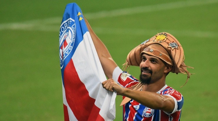 Meia teve boa passagem pelo Bahia em 2021 (Foto: Kely Pereira/AGIF) Meia teve boa passagem pelo Bahia em 2021 (Foto: Kely Pereira/AGIF)