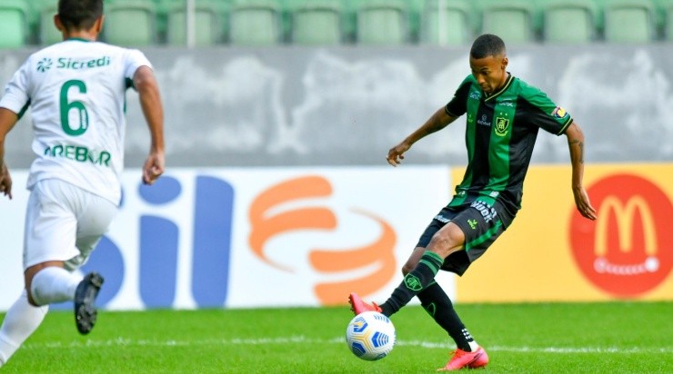 Atacante tem contrato com o América somente até dezembro (Foto: Mourão Panda / América / Divulgação)