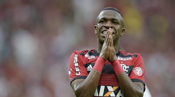 Vini se destacou no Flamengo. (Foto: Alexandre Loureiro/Getty Images) Vini se destacou no Flamengo. (Foto: Alexandre Loureiro/Getty Images)