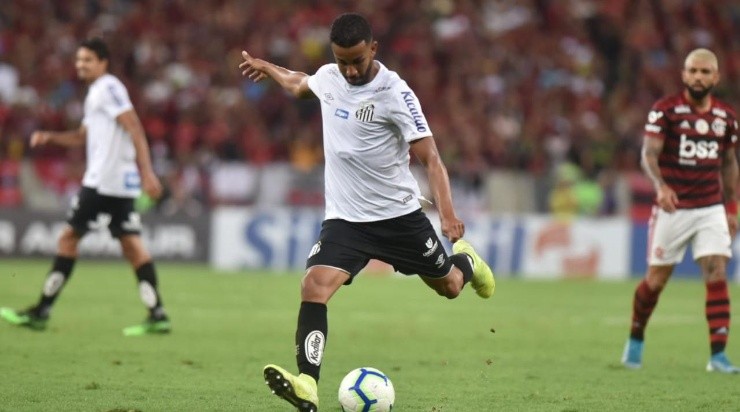 Jorge: teve boa passagem pelo rival (Foto: Ivan Storti/Santos FC/Divulgação)