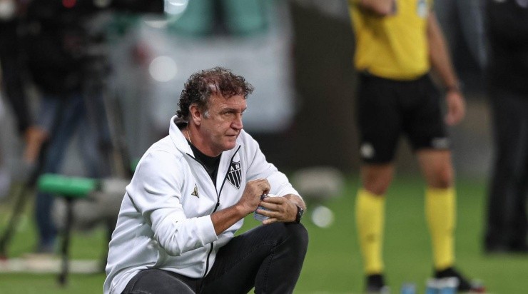 Calebi quer mais oportunidades com Cuca. Foto: Divulgação/ Galo