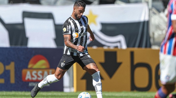 Nathan Silva: em alta desde que retornou ao Galo (Foto: Pedro Souza / Atlético / Divulgação)