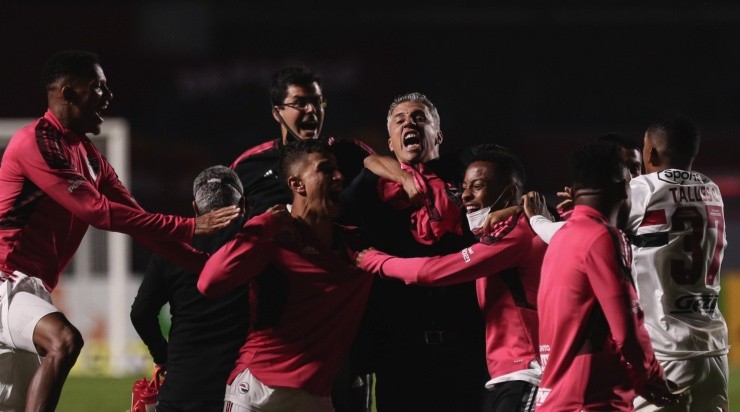 SPFC e Palmeiras também se enfrentarão na Libertadores. (Foto: Ettore Chiereguini/AGIF) SPFC e Palmeiras também se enfrentarão na Libertadores. (Foto: Ettore Chiereguini/AGIF)