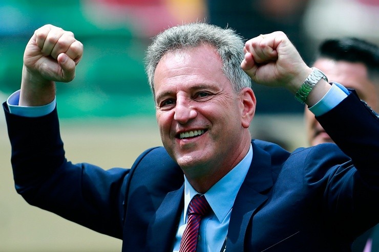 Rodolfo Landim, presidente do Flamengo. (Foto: Getty Images)