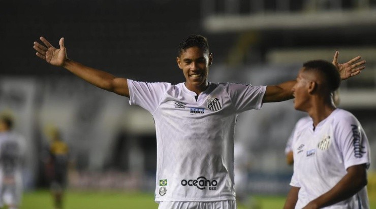 Balieiro: dúvida para a Libertadores (Foto: Ivan Storti/Santos FC/Divulgação)
