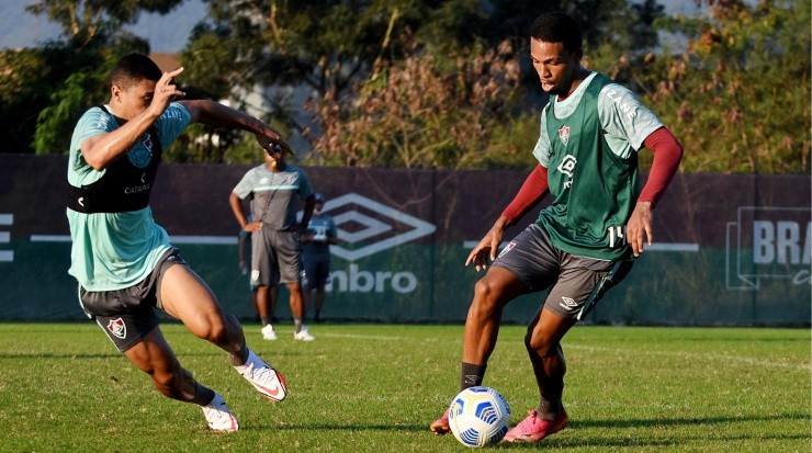 Wallace: relacionado por Marcão (FOTO: MAILSON SANTANA/FLUMINENSE FC/DIVULGAÇÃO)