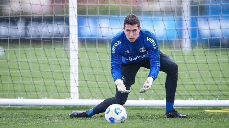 Brenno: pode receber chance (Foto: Lucas Uebel/Grêmio/Divulgação) Brenno: pode receber chance (Foto: Lucas Uebel/Grêmio/Divulgação)