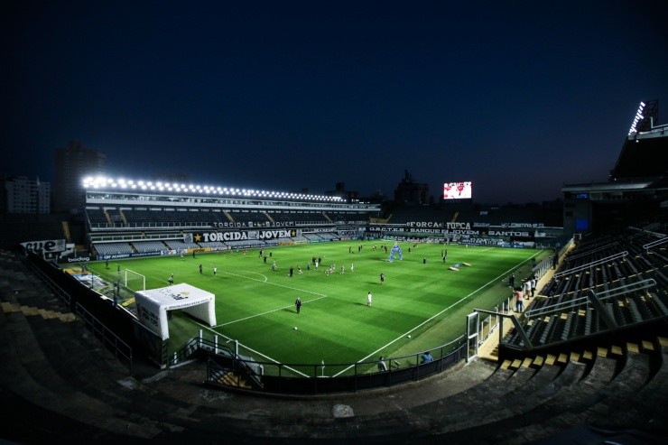 Vila Belmiro, palco do jogo desta noite. (Foto: Getty Images)