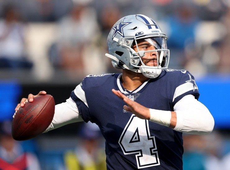 Dak prescott, QB do Dallas Cowboys. (Foto: Getty Images)