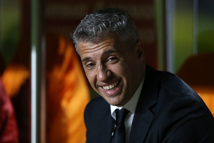 Hernán Crespo, treinador do São Paulo. (Foto: Getty Images)
