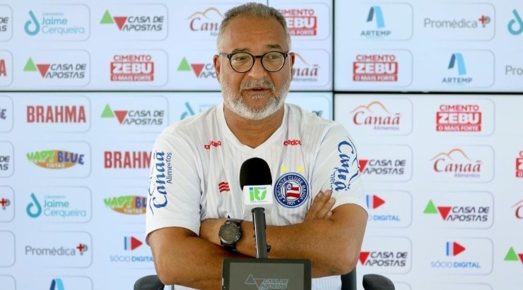 Sapucaia: trouxe atualizações do DM (Foto: Felipe Oliveira/Divulgação/E.C. Bahia/Divulgação)