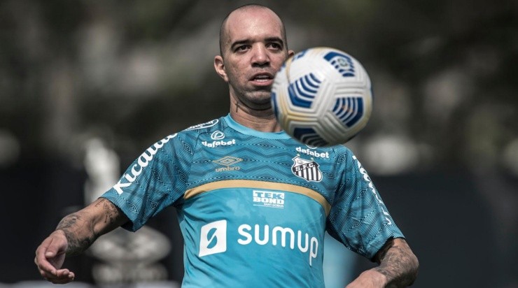 Tardelli: vem evoluindo ao longo dos treinos (Foto: Ivan Storti/Santos FC/Divulgação)