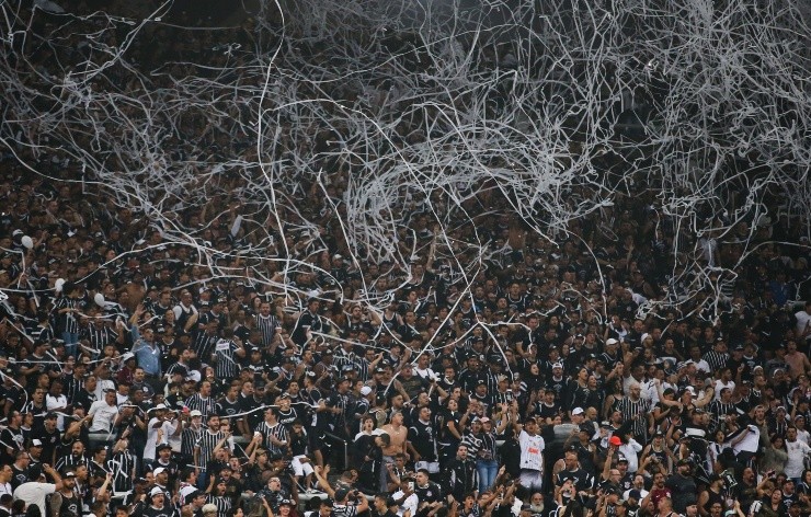 Fiel Torcida na até então, Arena Corinthians. (Foto: Getty Images)