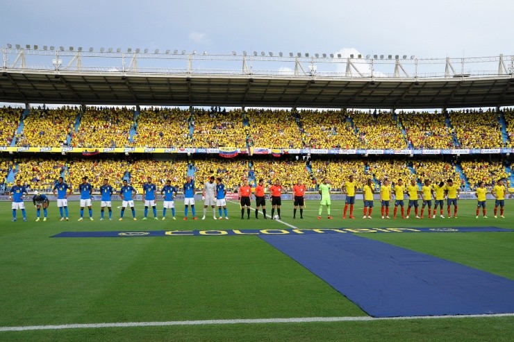Seleções de Brasil e Colômbia. (Foto: Getty Images)