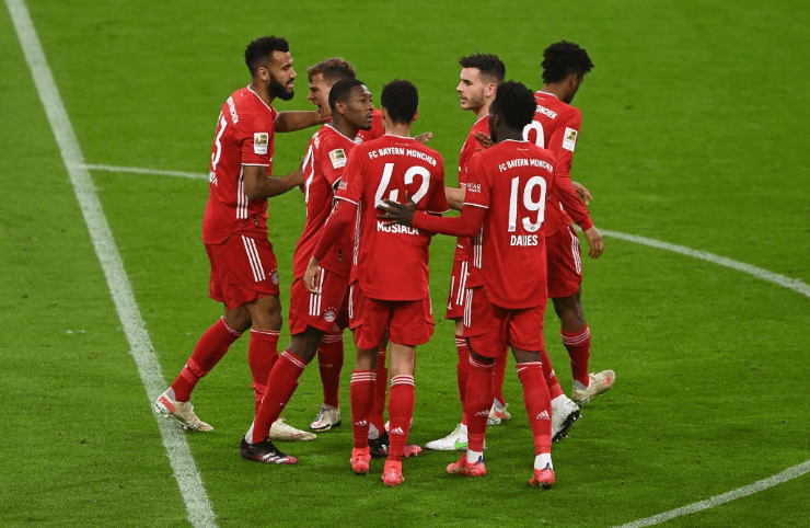 Jogadores do Bayern München. (Foto: Getty Images)