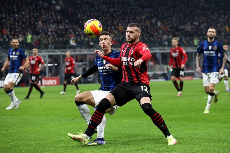 Milan e Inter ficam no 1 a 1 no San Siro. (Foto: Getty Images)