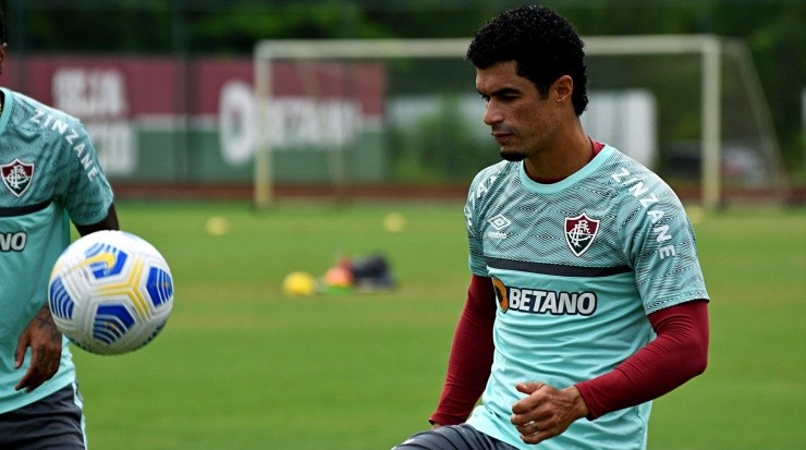 FOTO: MAILSON SANTANA/FLUMINENSE FC/DIVULGAÇÃO - Egídio: de saída do Flu