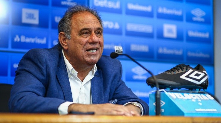 Foto: Lucas Uebel/Grêmio/Divulgação - Abrahão: VP quer time mais aguerrido em campo