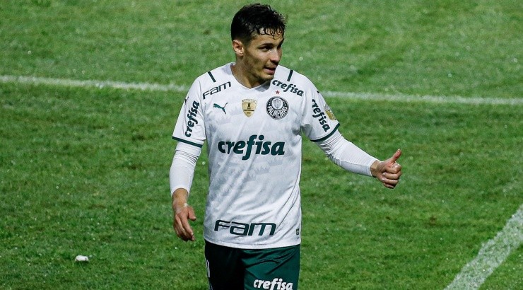  Foto: Alisson Frazao/AGIF - Destaque do Palmeiras fez elogios ao Flamengo.